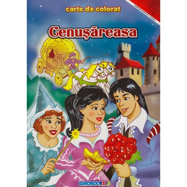 Cenusareasa - Carte de colorat