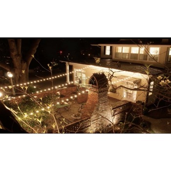 Ghirlanda Luminoasa de Exterior, 15m lungime, cu 2Bec/m, Glob Opac Ghirlanda Luminoasa de Exterior, 15m lungime, cu 2Bec/m, Glob Opac