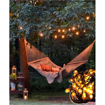 Ghirlanda Luminoasa,12 m,de Exterior,36 Bec Led,36 Globuri Transparente,3 Led/m,Lumina calda Ghirlanda Luminoasa,12 m,de Exterior,36 Bec Led,36 Globuri Transparente,3 Led/m,Lumina calda
