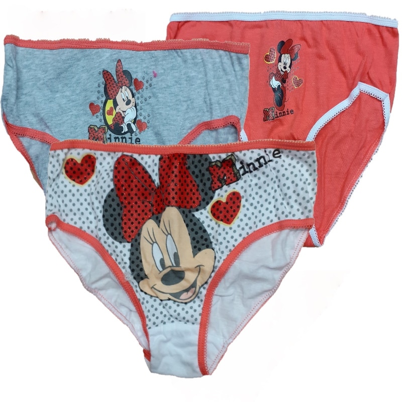 Set 3 chilotei, Disney Minnie Mouse, 6 - 8 ani