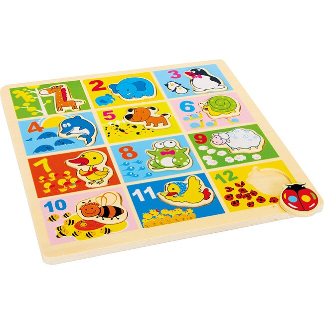 Puzzle lemn Zoo