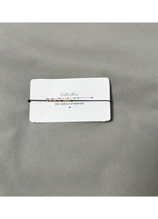 Bratara Cod Morse – Claudiu