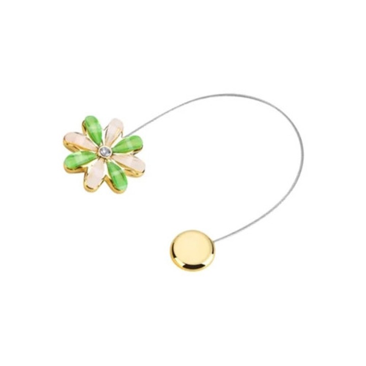 Clipuri magnetice pentru perdele, set 2, decoratiuni interioare, cristal