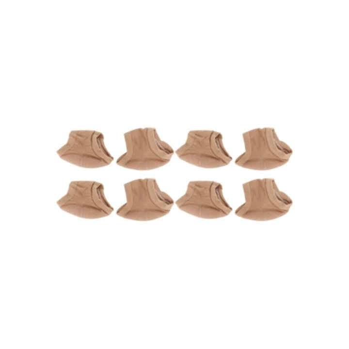 4 pár hidratáló zokni a repedezett sarkakra, ujjatlan spa zokni géllel lábkezeléshez