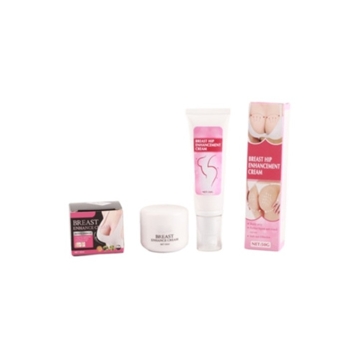 Creme pentru fermitate si elasticitate, pentru ingrijirea sanilor, set de 2 buc