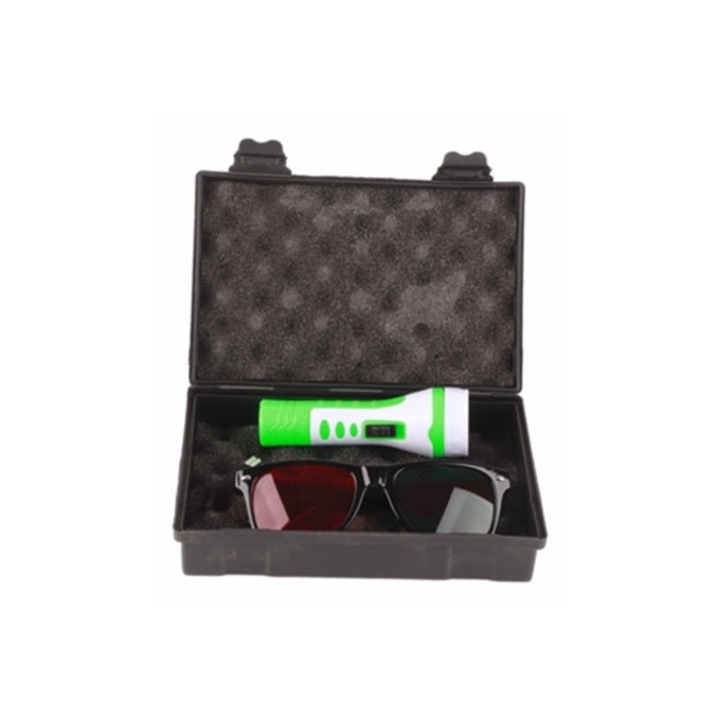 Kit Lumină de testare portabila, 1200mAh, cu filtru rosu-verde complet, 4 puncte