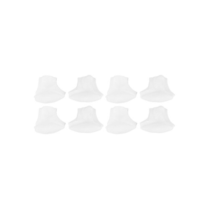 4 pár hidratáló zokni repedezett sarkakra, gél nélküli spa zokni