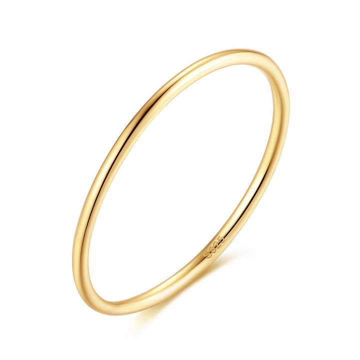 Inel argint 925 placat cu aur 14K, BeSpecial, IRR32