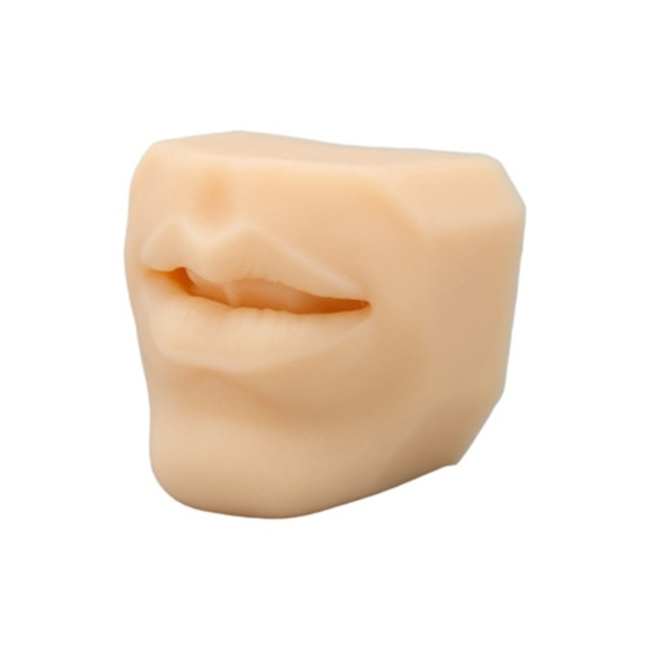 Model de gura umana din silicon moale, simulare realista, pentru expunerea bijuteriilor