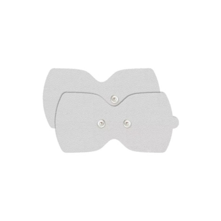 Plasturi pentru masaj cervical, set de 2 unitati, reutilizabili, din piele PU portabila