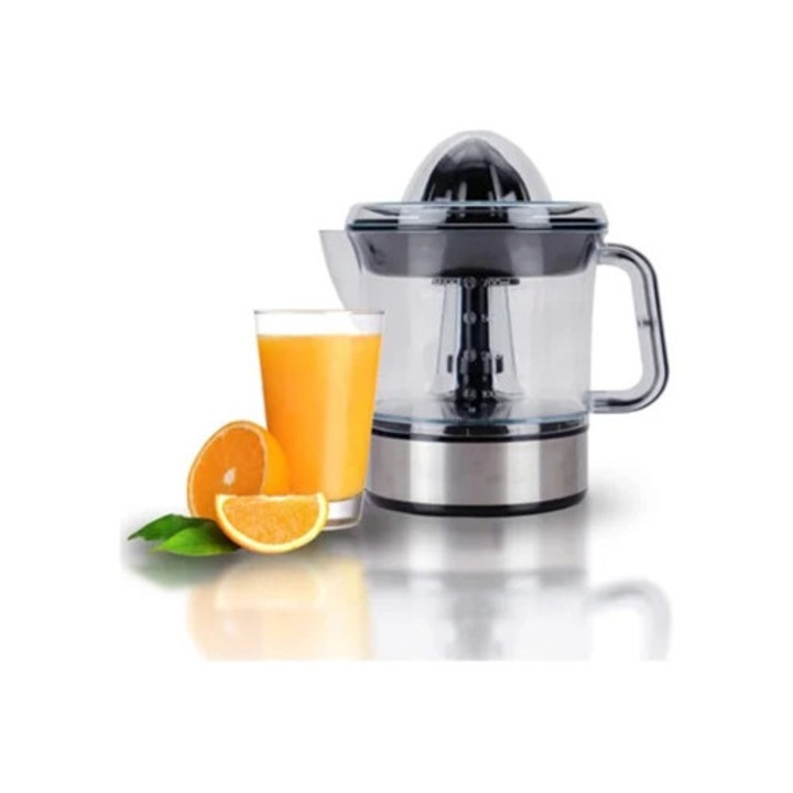 Storcator de citrice electric, design din inox si plastic fara BPA, compact, usor
