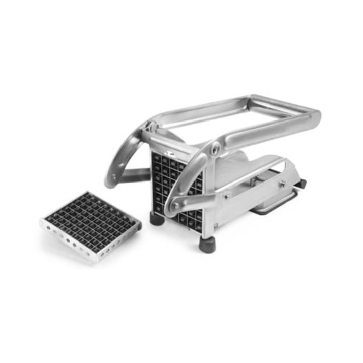 Feliator manual de cartofi, cu ventuza, plastic, 25x12x10 cm