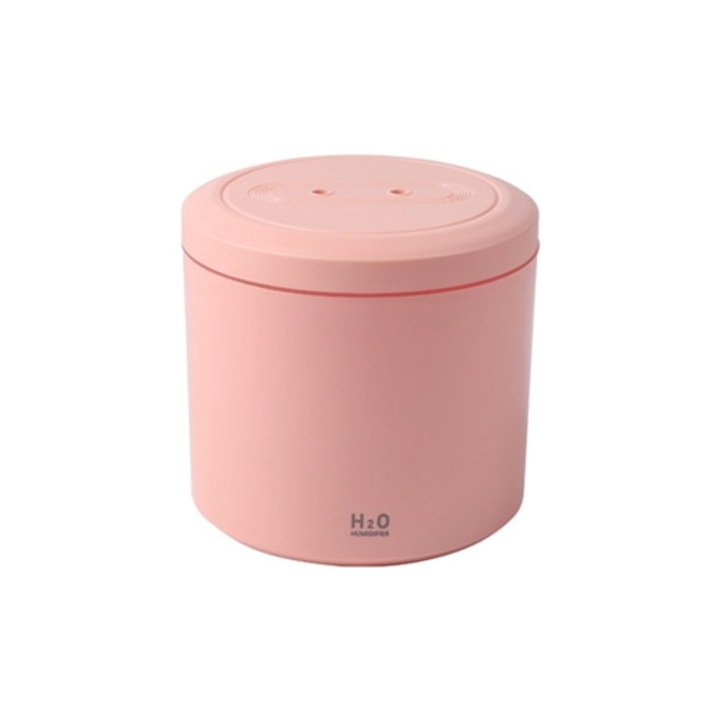 2 literes hordozható asztali párásító, dupla kimenettel, magas párásítási teljesítménnyel, USB, otthoni és irodai használatra