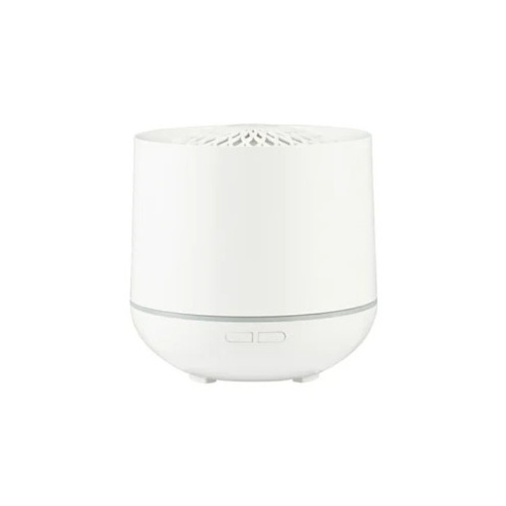 Umidificator de aer cu ulei esential 300ml, lemn, vapori reci, oprire automata, set