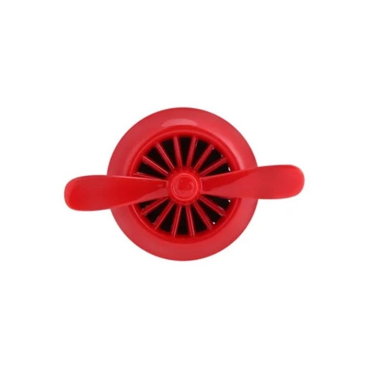 Autóillatosító, légfrissítő propeller forma, piros