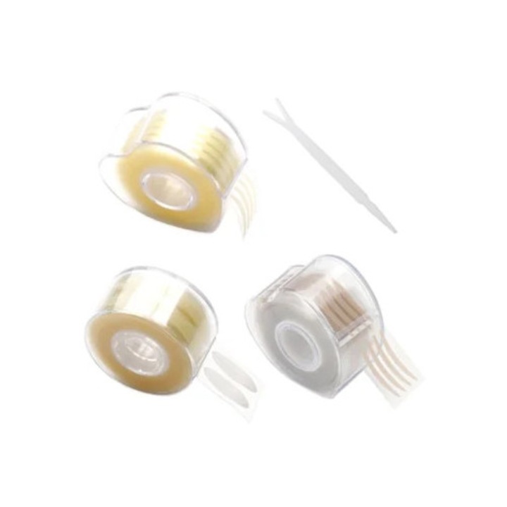 Fita Invisibila pentru Machiaj, Palpebra Dubla, Set