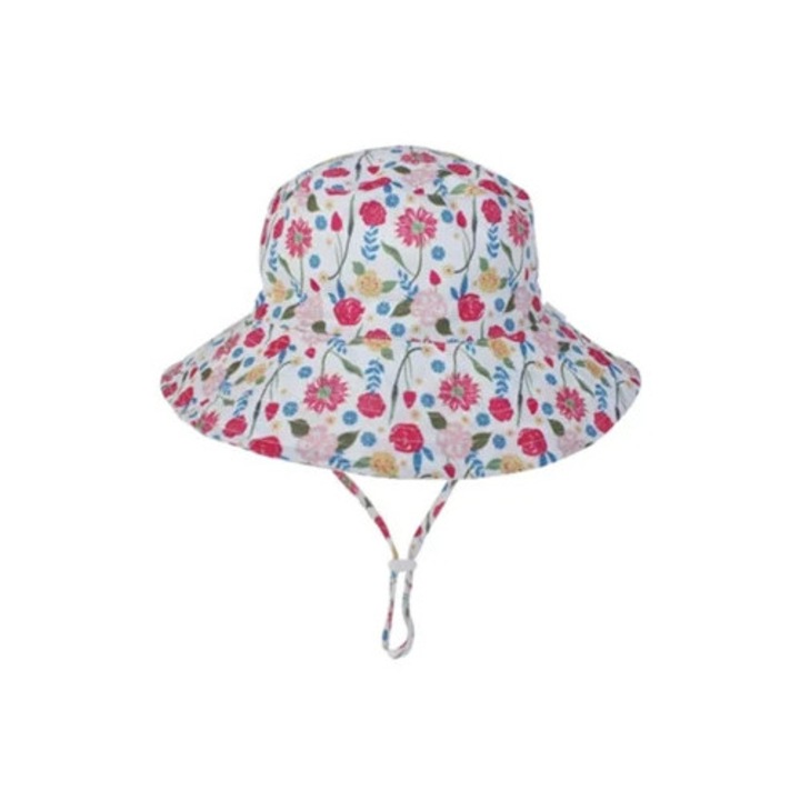 Palarie pentru copii, protectie UPF, roz, marime S