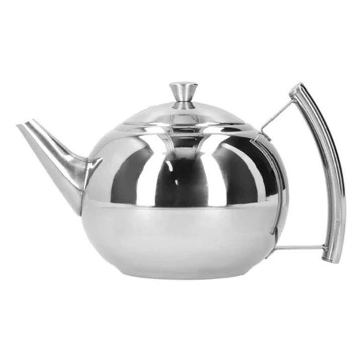 Чайник от неръждаема стомана, елегантен дизайн, студени дръжки, бързо кипене.