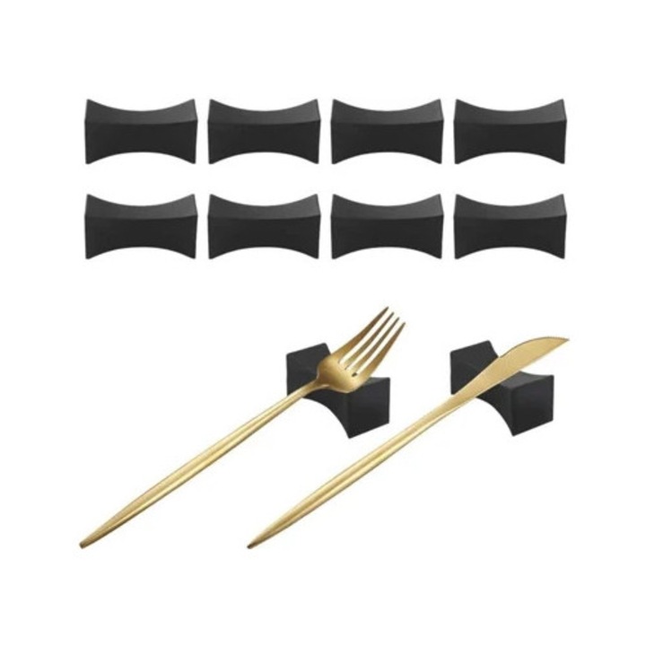 Evőeszköztartó, üvegszálas polimerből, elegáns, könnyen tisztítható, sima élek