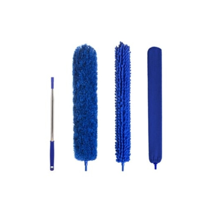 Mop cu mana din microfibra, extensie telescopica, unelte de curatare pentru suprafete multiple, set