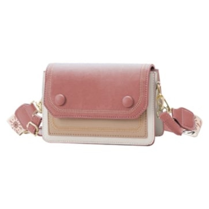 Kis táska bicolor dizájnnal, ideális