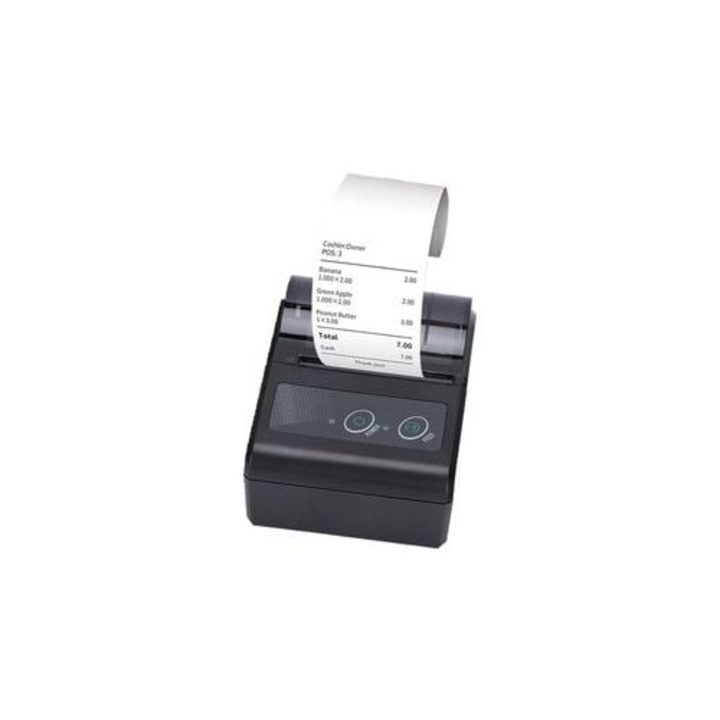 Imprimanta termica portabila 50-80mm/s, Bluetooth