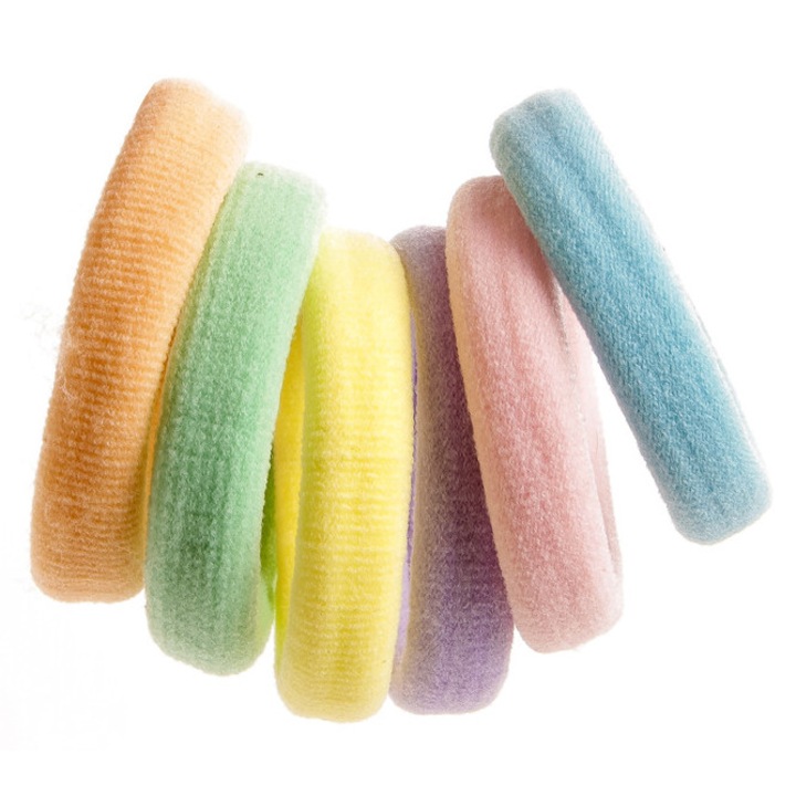 Elastic de par mixt, set 6 bucati