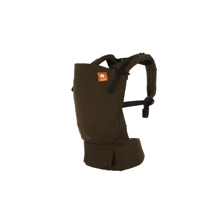 Marsupiu Tula Toddler Canvas Olive, pana la 27 kg
