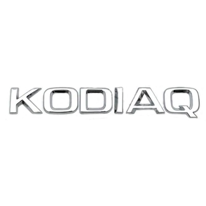 KODIAQ embléma Skoda, ezüst