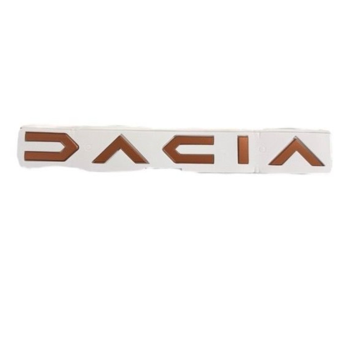 Embléma Logó Hátul Csomagtartó Dacia Bronz