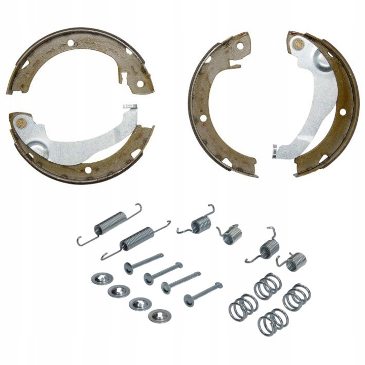 Fékbetét készlet rugókkal, Me Premium, Toyota Corolla Verso 04-hez, OE-vel egyenértékű, 04495-0F010, 04495-0F020, benzin/dízel, személygépkocsi, utángyártott