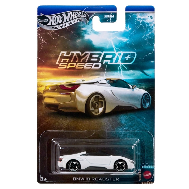 Masinuta Hot Wheels, Hot Wheels, Bmw I8 Roadster Jcb76, Material