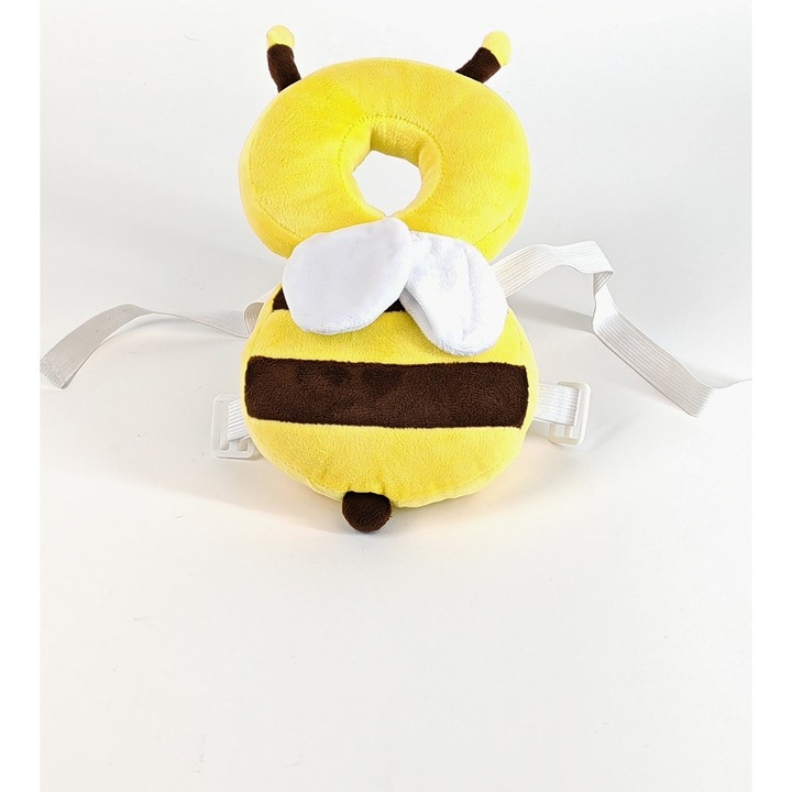 Rucsac pentru protejarea capului copii, Galben, Shein, Dimensiunea 15x33 cm