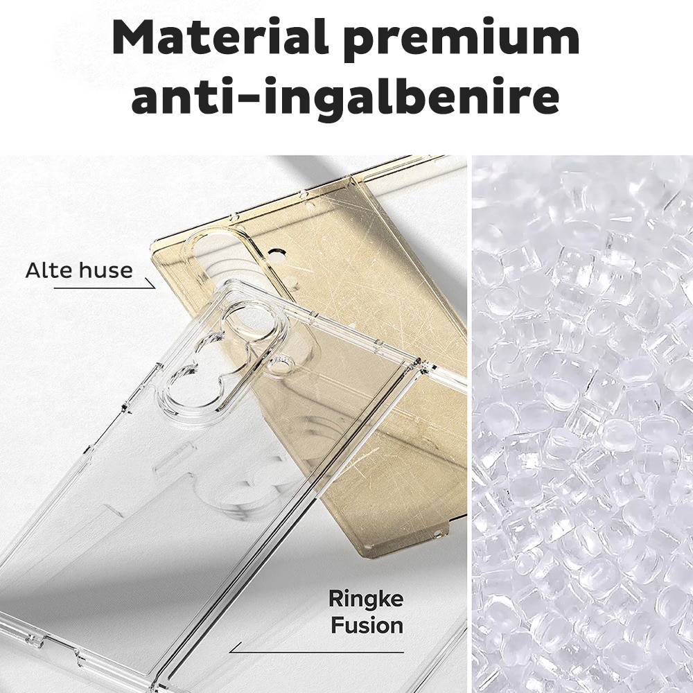 Husa pentru Samsung Galaxy Z Fold 7 Ringke Fusion, Calitate premium, Transparenta