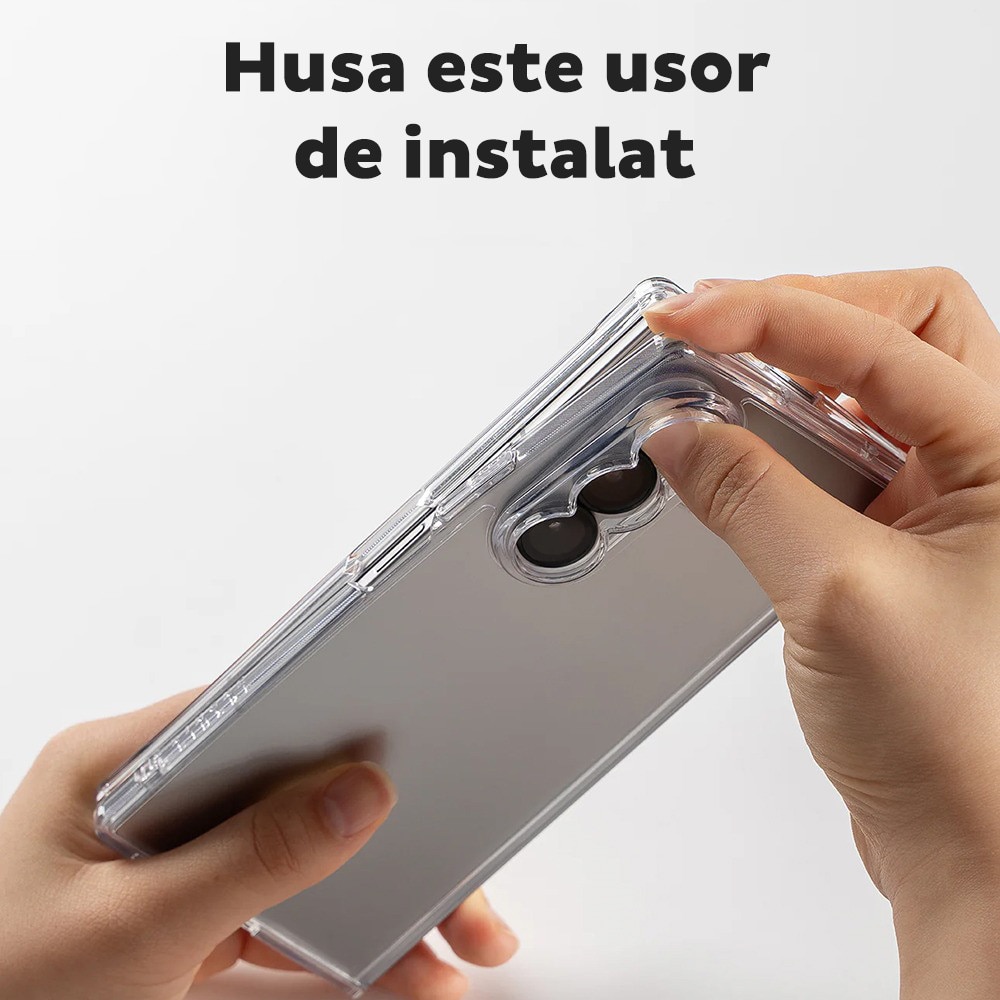 Husa pentru Samsung Galaxy Z Fold 7 Ringke Fusion, Calitate premium, Transparenta