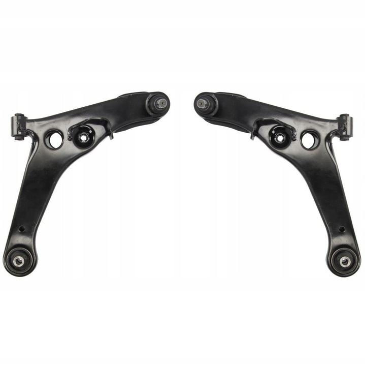 Készlet Első Bal Jobb Vezérlőkar, Me Premium, Mitsubishi Outlander I 2003-, OE Egyenértékű, 4013A131 4013A132, Mn101741 Mn101742, Mr961261 Mr961262, Mr961391 Mr961392, Benzin/Dízel, Személygépkocsi, Utángyártott Alkatrész