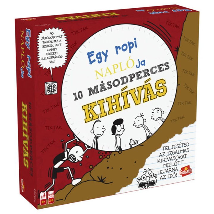 Joc educativ Goliath, Provocarea de 10 secunde, pentru 2-6 persoane, limba maghiară