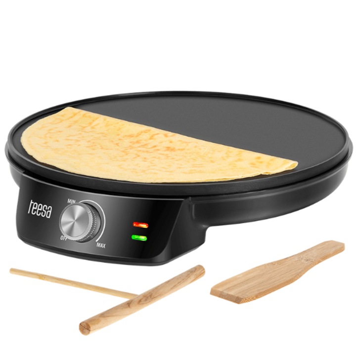 Aparat pentru Preparat Clatite 30cm 1200W TEESA