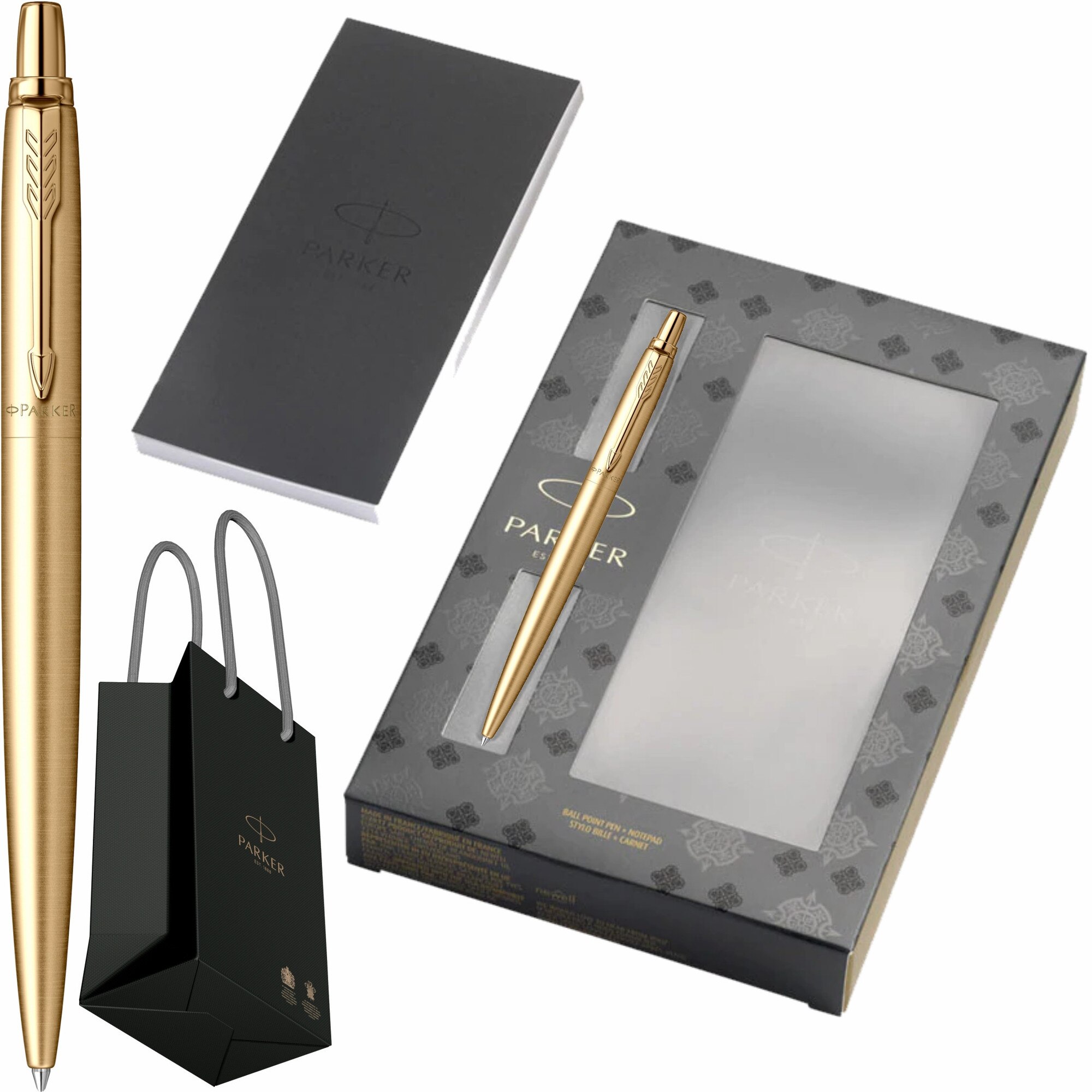 Set Parker Pix Jotter Gold + martisor in caseta metalica - eMAG.ro