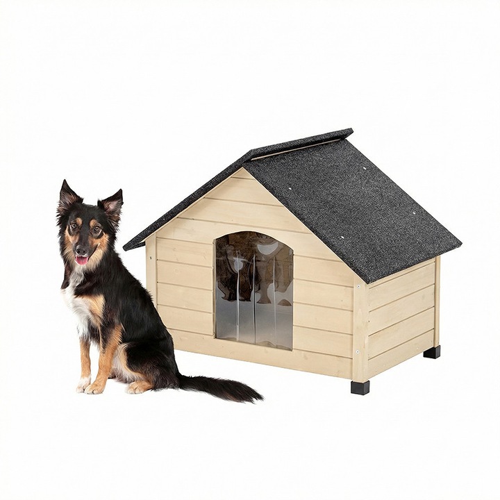 Leziter Doggie Premium hőszigetelt kutyaház "L" 60x55x80 cm