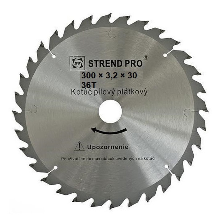 Циркулярен диск 300 × 3,2 × 30 мм, 36T - TCT зъби - Pro SuperSaw NWG