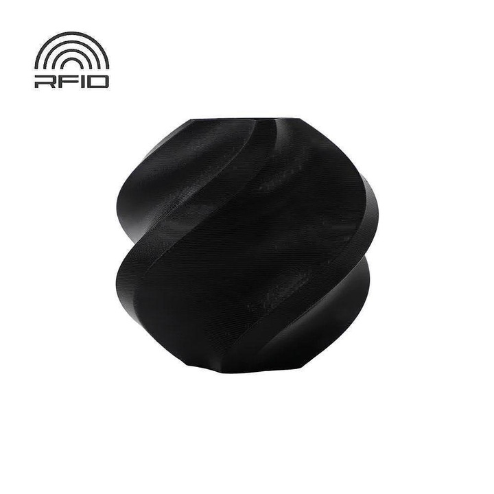 Bambu Lab ABS-GF szálerősítésű filament, 3D nyomtatóhoz, 1,75 mm, 1 kg, fekete