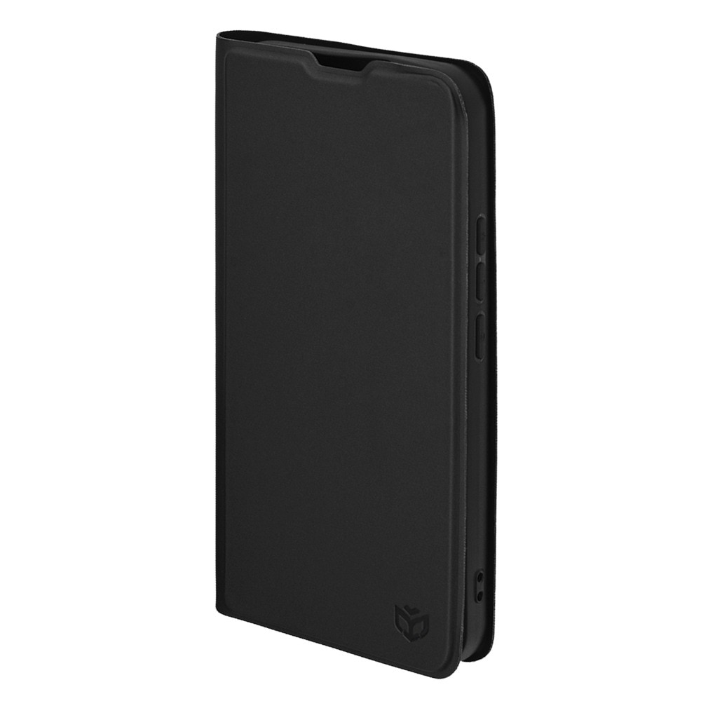Husa Tip carte pentru Motorola Moto G86 Power DaDen® Magskin Book, Antisoc, Protectie completa spate-ecran, Buzunar card, Piele ecologica, Negru