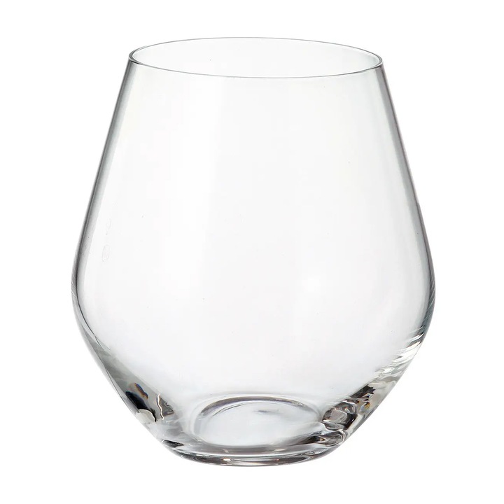 Set 6 pahare tumbler Crystal Bohemia Grus 500 ml transparent