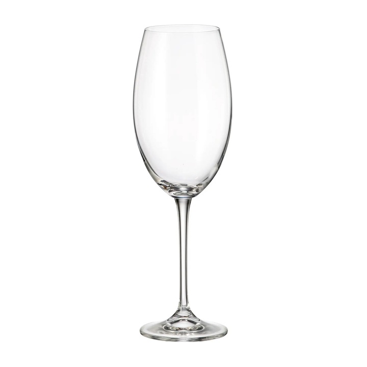 Set 6 pahare vin Crystal Bohemia Fulica 510 ml transparent