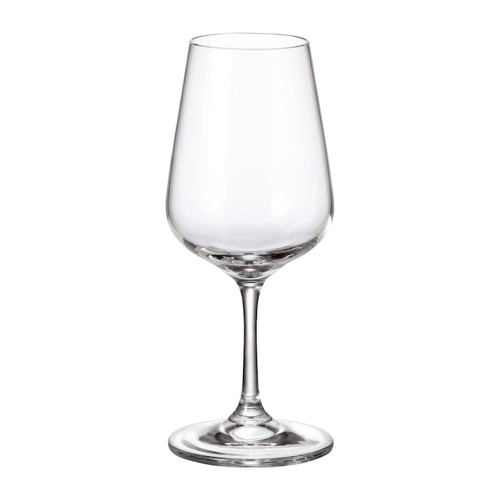 Set 6 pahare vin Crystal Bohemia Apus 250 ml transparent