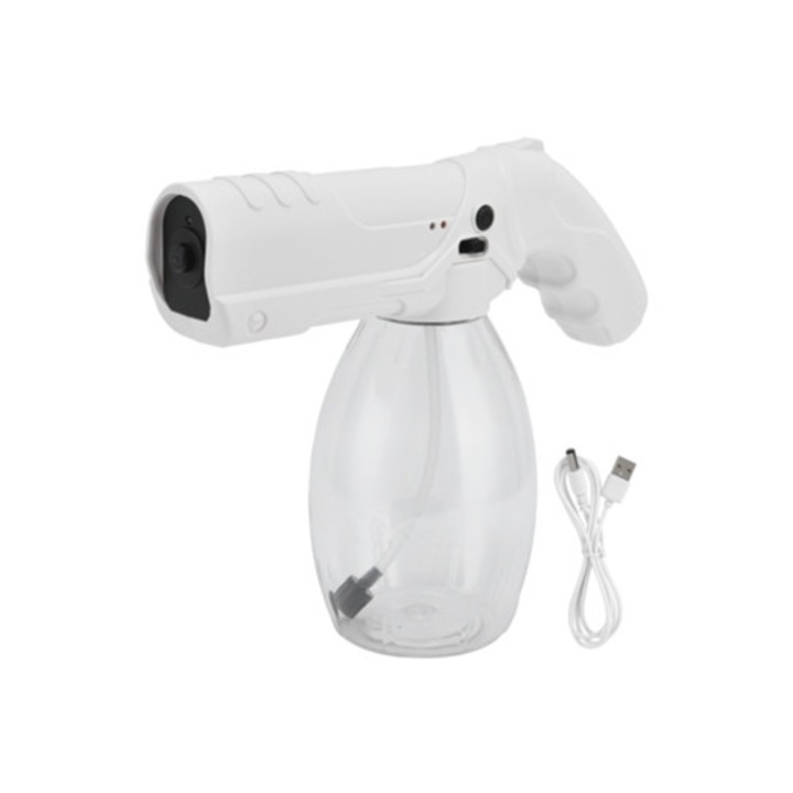 Spray pentru gradina 800ml, aparat portabil cu abur, lumina albastra
