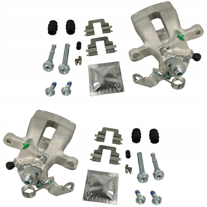 Féknyereg készlet bal jobb hátsó, ME PREMIUM, OE-vel egyenértékű, Opel Astra G Zafira A, benzin/dízel