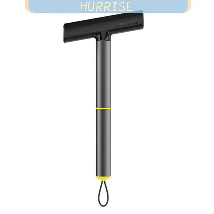 Lopata de zapada cu racleta TPU pentru parbriz, unealta de dezghetare detasabila