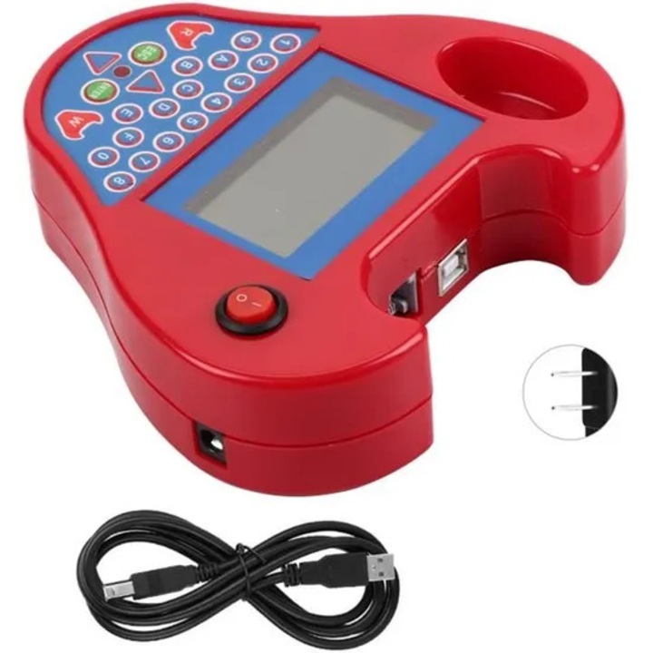Programator chei auto Smart Zed-Bull, fara limita de token, rosu, multilingv